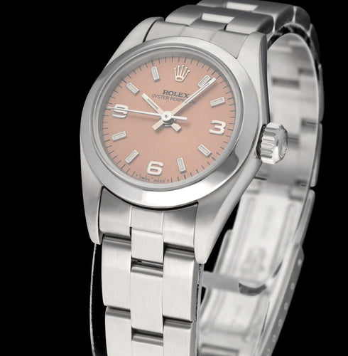 Montre Rolex Oyster Perpetual Lady 26 - Montre acier réf. 67180 (1997) 58 Facettes ROL/OOP/193