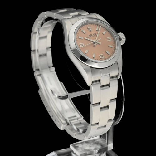 Montre Rolex Oyster Perpetual Lady 76080 - Montre 26 mm en acier 58 Facettes ROL/OOP/198