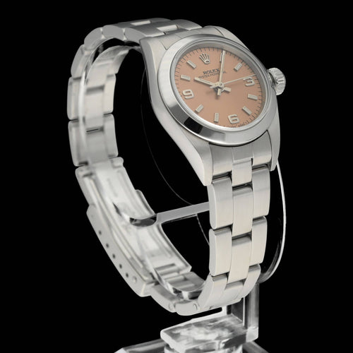 Montre Rolex Oyster Perpetual Lady 76080 - Montre 26 mm en acier 58 Facettes ROL/OOP/198