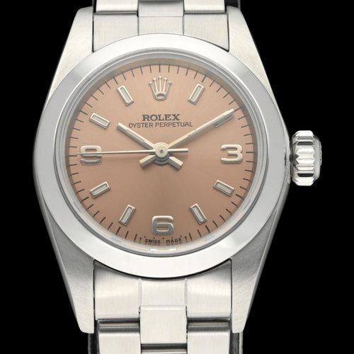 Montre Rolex Oyster Perpetual Lady 76080 - Montre 26 mm en acier 58 Facettes ROL/OOP/198
