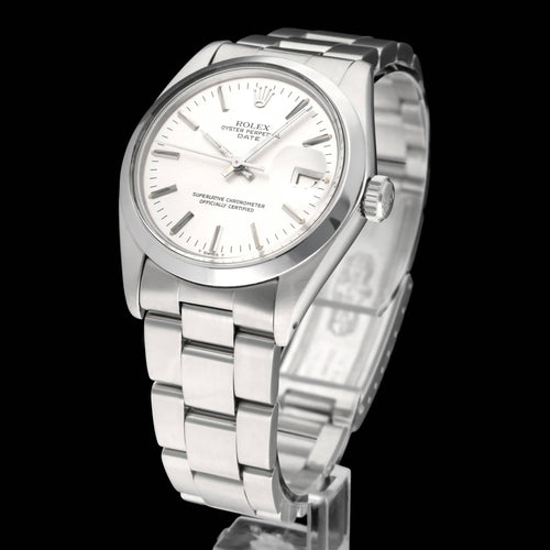 Montre Rolex Oyster Perpetual Date 1500 - Montre automatique en acier 34 mm (1979) 58 Facettes ROL/OPD/287