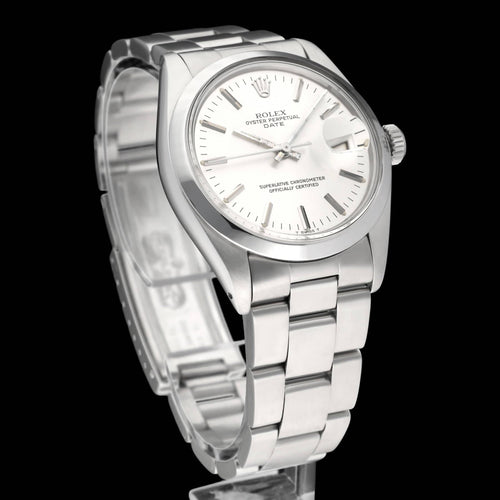Montre Rolex Oyster Perpetual Date 1500 - Montre automatique en acier 34 mm (1979) 58 Facettes ROL/OPD/287