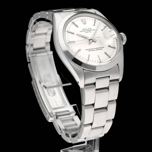 Montre Rolex Oyster Perpetual Date 1500 - Montre automatique en acier 34 mm (1979) 58 Facettes ROL/OPD/287