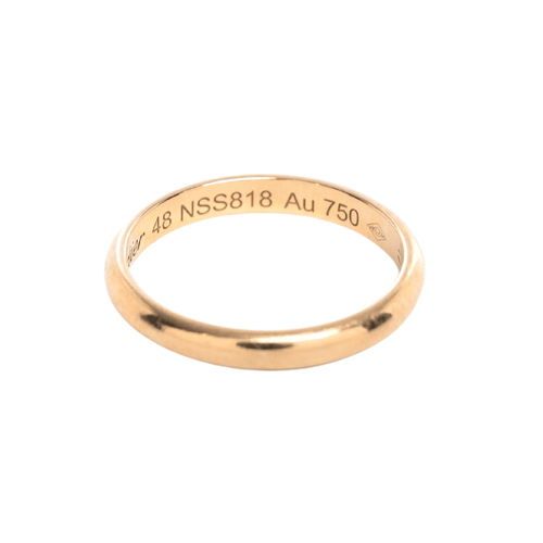 Bague 48 CARTIER - Alliance or jaune 58 Facettes 91869