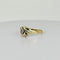 Bague Bague vintage en or jaune 14 ct avec 3 diamants 58 Facettes 2512014