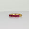 Bague Bague vintage en or jaune 14 carats et rubis 58 Facettes 2601099