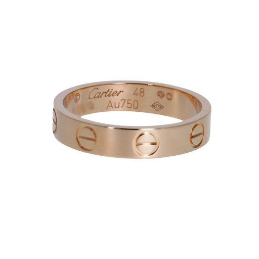 Ring 51 CARTIER Love Alliance Ring 750/1000 Rose Gold 58 Facettes 65264-61792