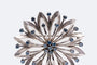 Broche Oro Bianco Spilla en or blanc 18 carats et pierres bleues 58 Facettes SPL92