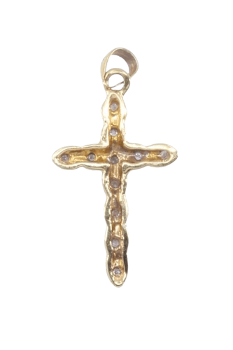 Pendentif Pendentif croix diamantée 58 Facettes 084871