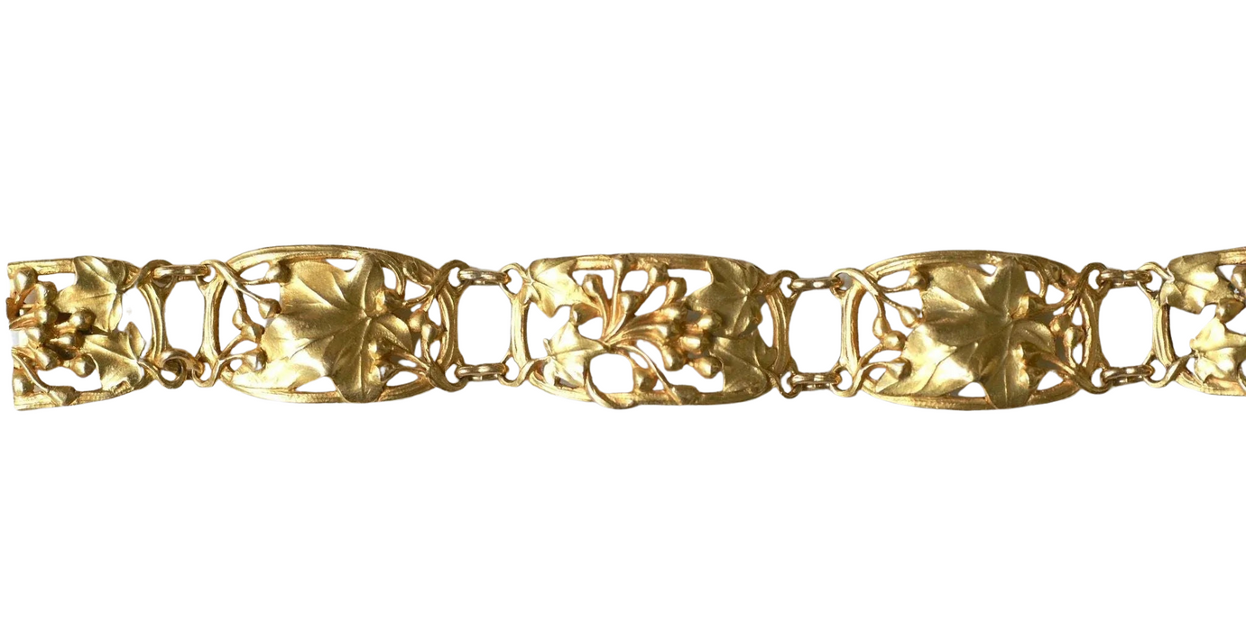 Bracelet Art Nouveau Arnould en Or Jaune