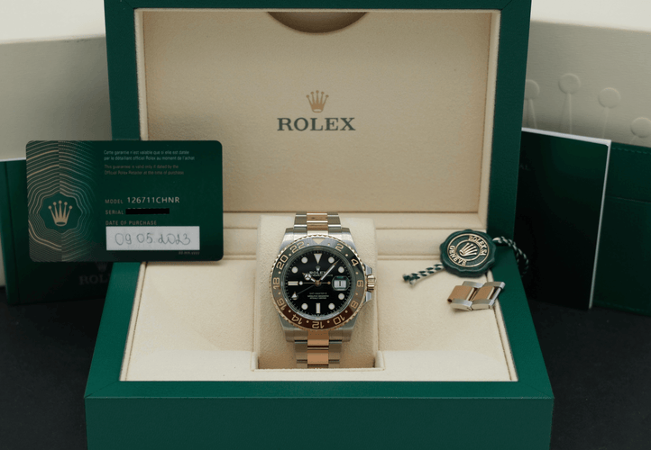 Montre Rolex GMT-Master II - Montre automatique 40 mm 126711CHNR « Rootbeer » 58 Facettes ROL/GMT/008