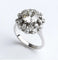 Bague Bague en or blanc 18 ct avec diamant 2 ct taille vieille Europe 58 Facettes 7617