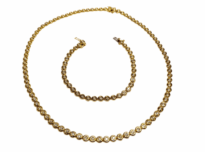 Collier Règlement commande #15350 n°3 58 Facettes