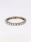 Bracelet Bracelet jonc vintage en or 14K et argent, diamants 12 ct 58 Facettes 1088
