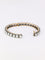 Bracelet Bracelet jonc vintage en or 14K et argent, diamants 12 ct 58 Facettes 1088