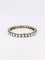 Bracelet Bracelet jonc vintage en or 14K et argent, diamants 12 ct 58 Facettes 1088