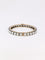 Bracelet Bracelet jonc vintage en or 14K et argent, diamants 12 ct 58 Facettes 1088