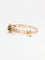 Bracelet Bracelet Napoléon III fleur mobile en or rose et diamants 58 Facettes 1085.3
