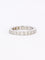 Bague 52 Cartier Lanière - Bague en or blanc 18 carats et diamants 58 Facettes 1109.2