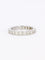 Bague 52 Cartier Lanière - Bague en or blanc 18 carats et diamants 58 Facettes 1109.2