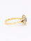 Bague 52.5 Bague marguerite vintage en or jaune 18k, saphir et diamants 58 Facettes 1CA0000011/1