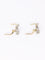 Boucles d'oreilles Dormeuses anciennes - Boucles d’oreilles en or jaune 18 carats et diamants 58 Facettes 1130.6