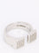 Bague 54 Omega My Choice - Bague chevalière en or blanc 18k et diamants 58 Facettes 1038.2