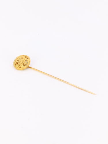 Noury (attribué à) - Épingle à cravate chimère en or jaune 18 carats 58 Facettes 1159.6