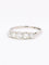 Bague 54 Bague jarretière Art déco en platine et diamants 58 Facettes 1163.7