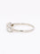 Bague 54 Bague jarretière Art déco en platine et diamants 58 Facettes 1163.7