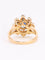 Bague 52 Bague marguerite en or jaune 18 carats saphir et diamants 58 Facettes 1CA0000002/1