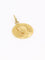 Pendentif Médaille ancienne - Vierge de profil en or jaune 18k 58 Facettes 1182.2