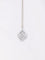 Collier Poiray - Collier cœur entrelacé en or blanc 18K et diamants 58 Facettes 1091.1