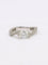 Bague 48 Bague solitaire en or blanc 18 carats et diamants 0,90 ct 58 Facettes 1084.2