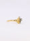 Bague 54 Bague Art nouveau trilogie en or jaune 18 carats, saphirs et diamants 58 Facettes 1076.2