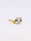 Bague 54 Bague Art nouveau trilogie en or jaune 18 carats, saphirs et diamants 58 Facettes 1076.2