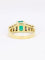 Bague 56 Bague Art déco en or jaune 18 carats avec émeraude Muzo et diamants 58 Facettes 1109.1