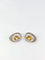 Boucles d'oreilles Clips d’oreilles vintage en or jaune 18 carats, citrines et diamants 58 Facettes 520