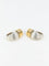 Boucles d'oreilles OJ PERRIN - Boucles d’oreilles godronnées en or jaune 18k et argent 58 Facettes 416