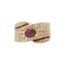 Bague 55 Bague rubis diamants 58 Facettes