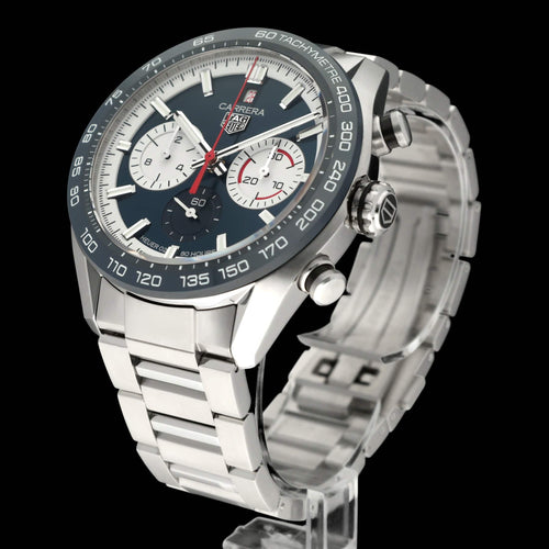 Montre TAG Heuer Carrera Calibre 02 - Montre automatique en acier 44 mm 58 Facettes TAG/CAR/008