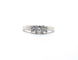 Bague Bague trilogy - Diamants taille princesse en or blanc 18 kt 0,54 ct 58 Facettes 5501