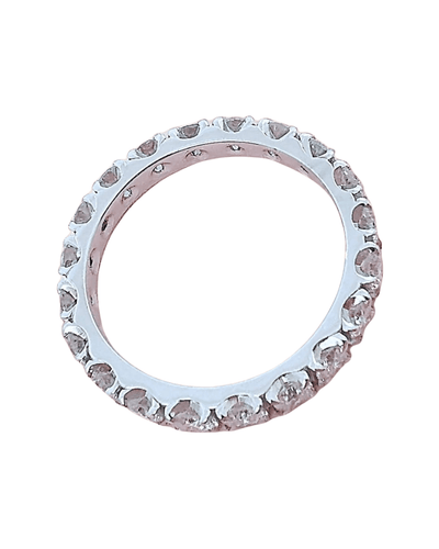 Bague Bague alliance américaine diamants or blanc 58 Facettes AA 1671