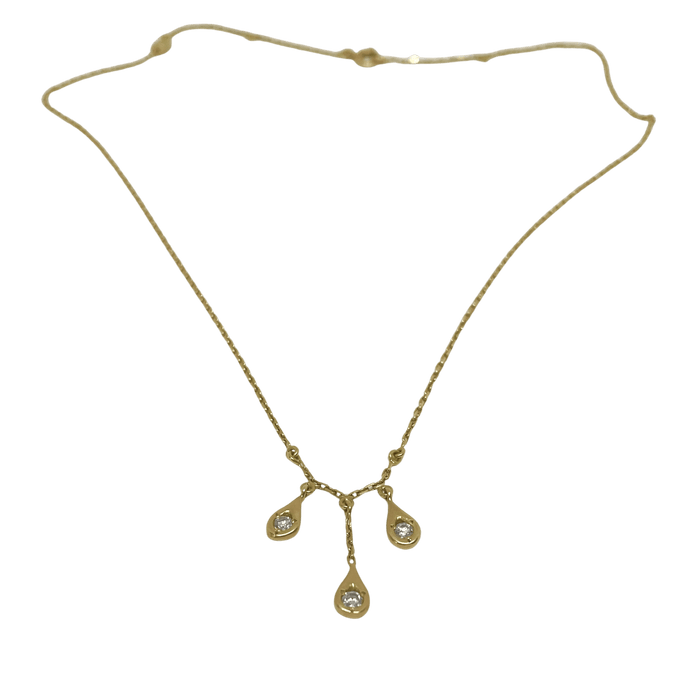 Collier Collier or jaune Alain Duclos 58 Facettes