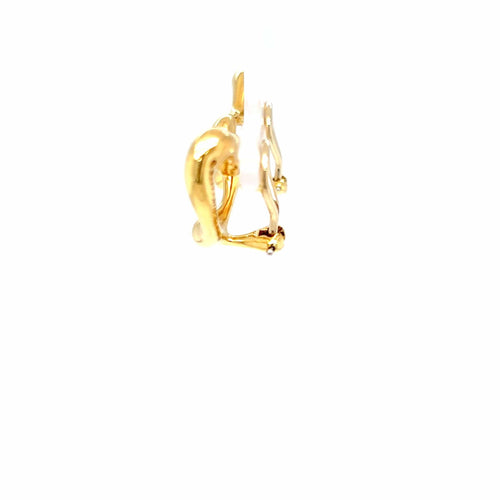 Boucles d'oreilles Tiffany & Co. Elsa Peretti - Boucles d’oreilles puces Open Heart en or jaune 18k 58 Facettes