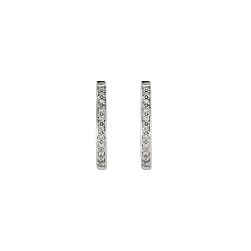 Boucles d'oreilles Boucles D'oreilles Demi-Créoles Or & Diamants 58 Facettes BO/240005