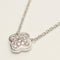Collier Van Cleef & Arpels Pure Alhambra - Collier en or blanc 18 carats et diamants 58 Facettes