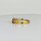 Bague Bague vintage en or jaune 18k avec rubis et diamants 58 Facettes 2601012