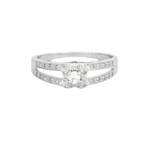 Bague 55 Bague Solitaire Mauboussin "Chance of love N°1" diamants 58 Facettes