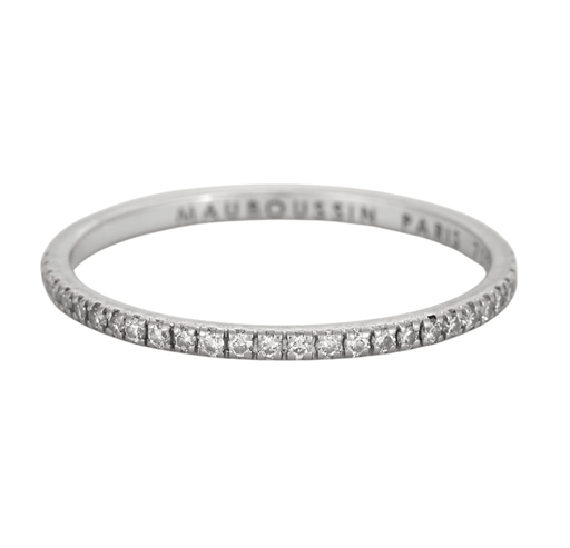 55.5 Mauboussin ring MAUBOUSSIN ring - “Passion eternity” wedding ring 58 Facettes DV3015-1